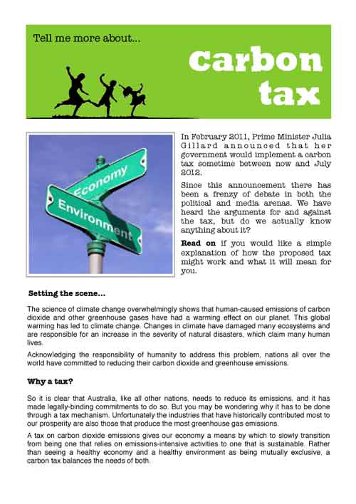 carbon tax